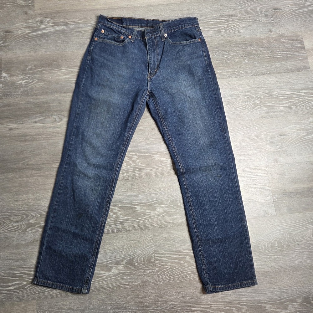 Levi's 541 Athletic Taper Fit Men's Jeans Dark Wash W34 L32 - Picture 5 of 7